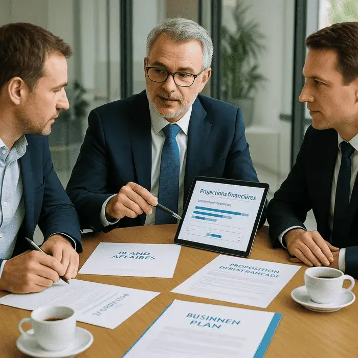 Expert-comptable ECCF accompagnant repreneur entreprise montage financement business plan banque