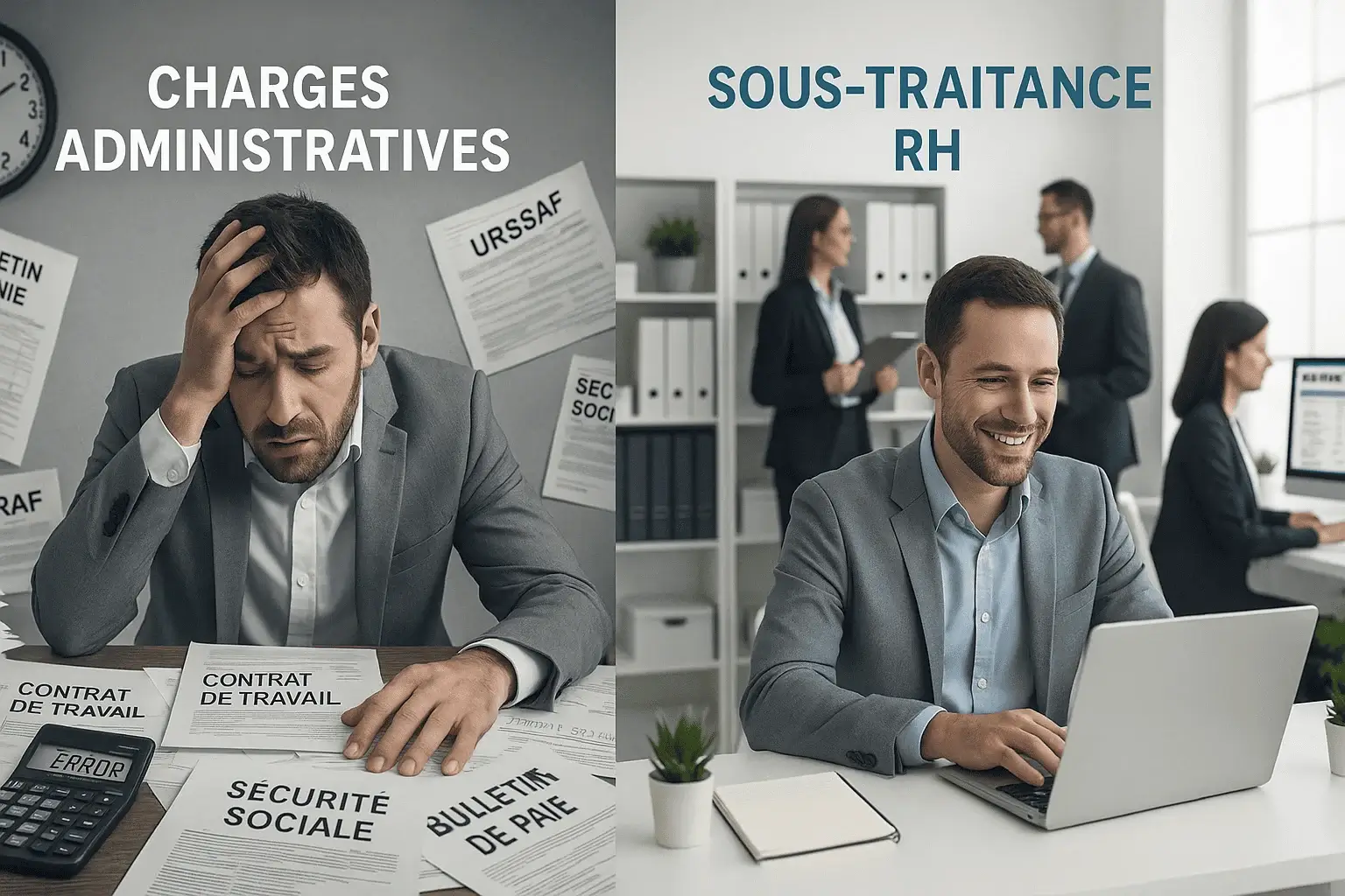 Externalisation gestion sociale et paie par expert-comptable ECCF pour TPE PME libération administrative