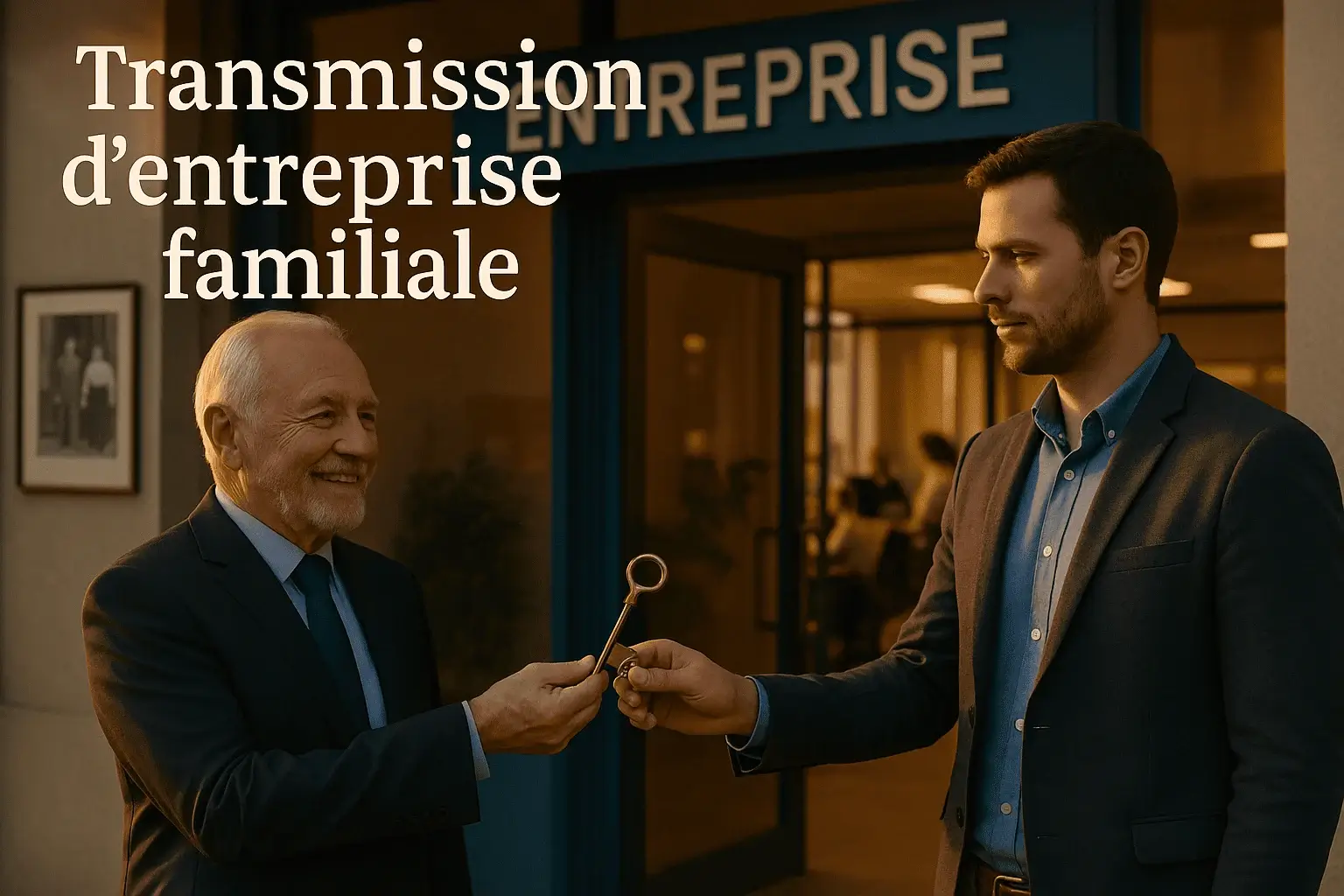 Transmission entreprise familiale générationnelle accompagnement expert-comptable ECCF succession pérennité