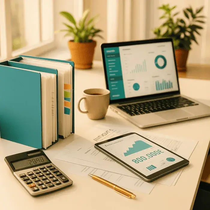 Organisation documents comptables et saisie comptabilité par expert-comptable ECCF